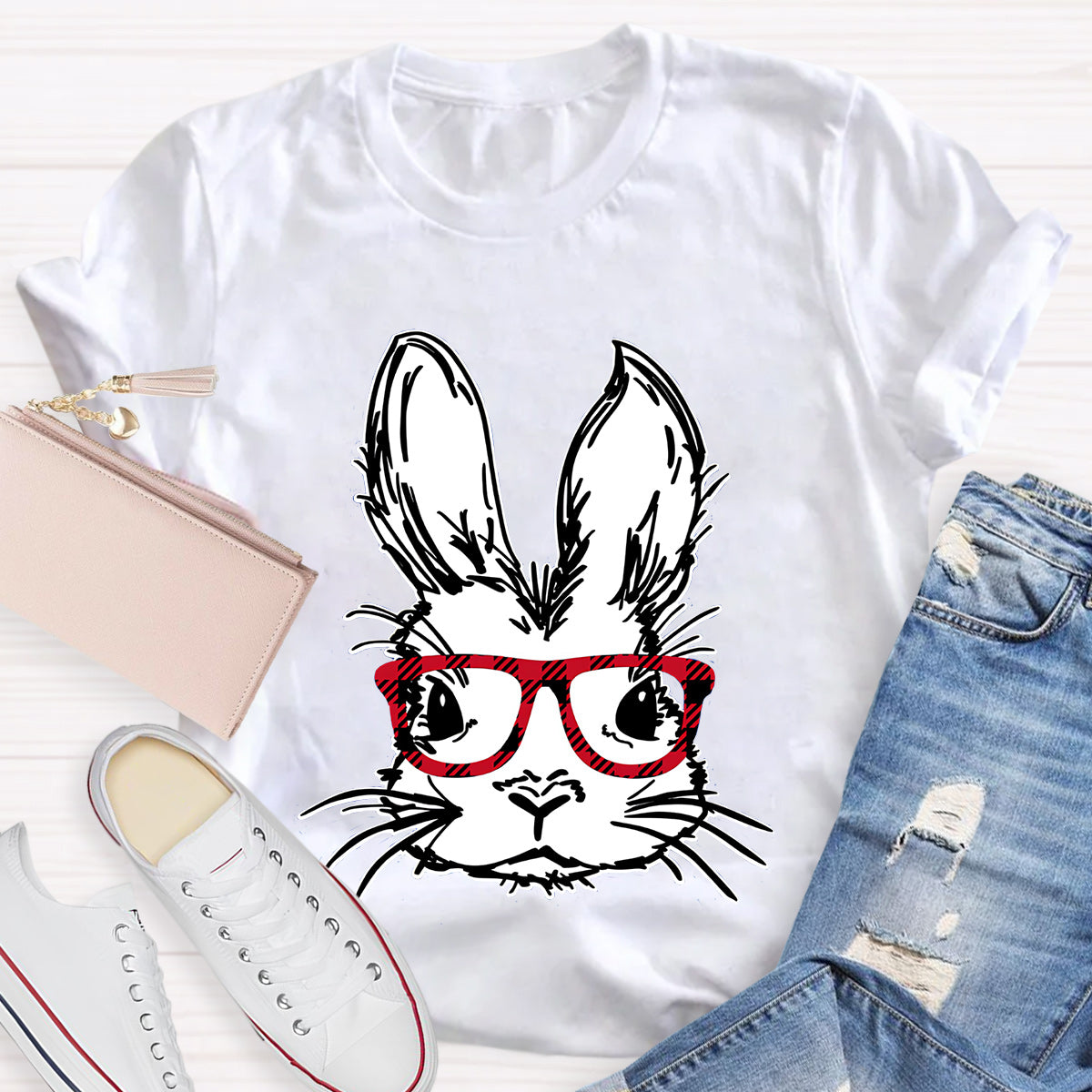 Glasses Bunny T-Shirt