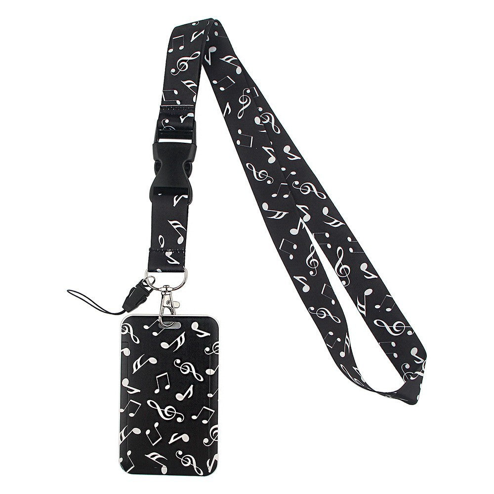 Musical Notes Phone Lanyard