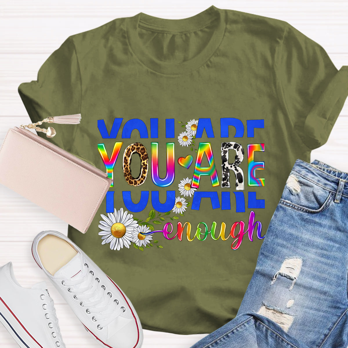You Are Enough Daisy T-Shirt