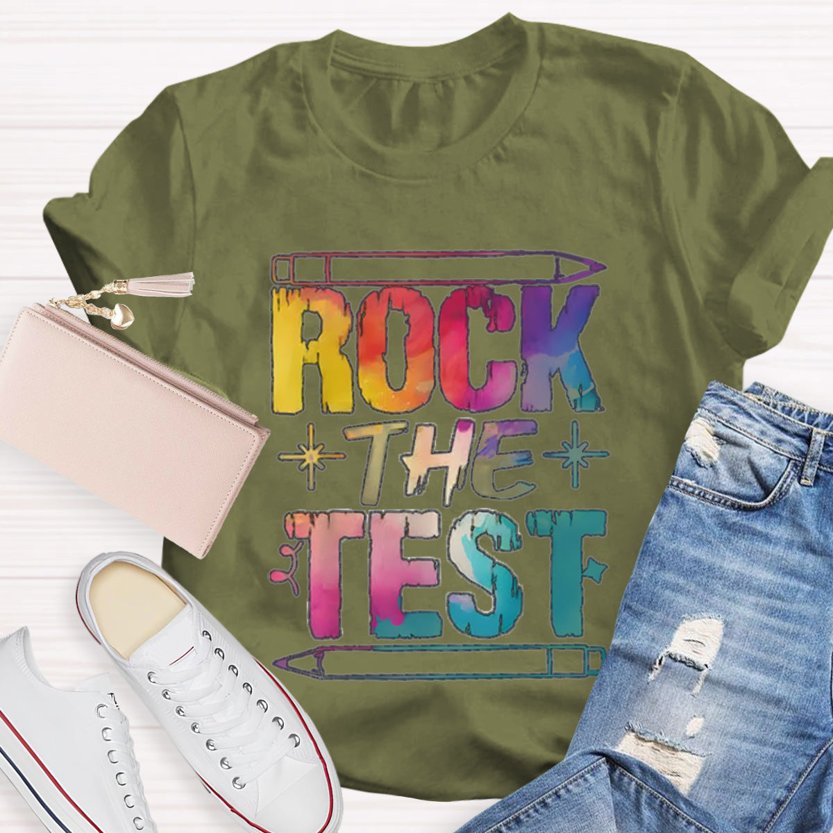 Rock The Text Teacher T-Shirt