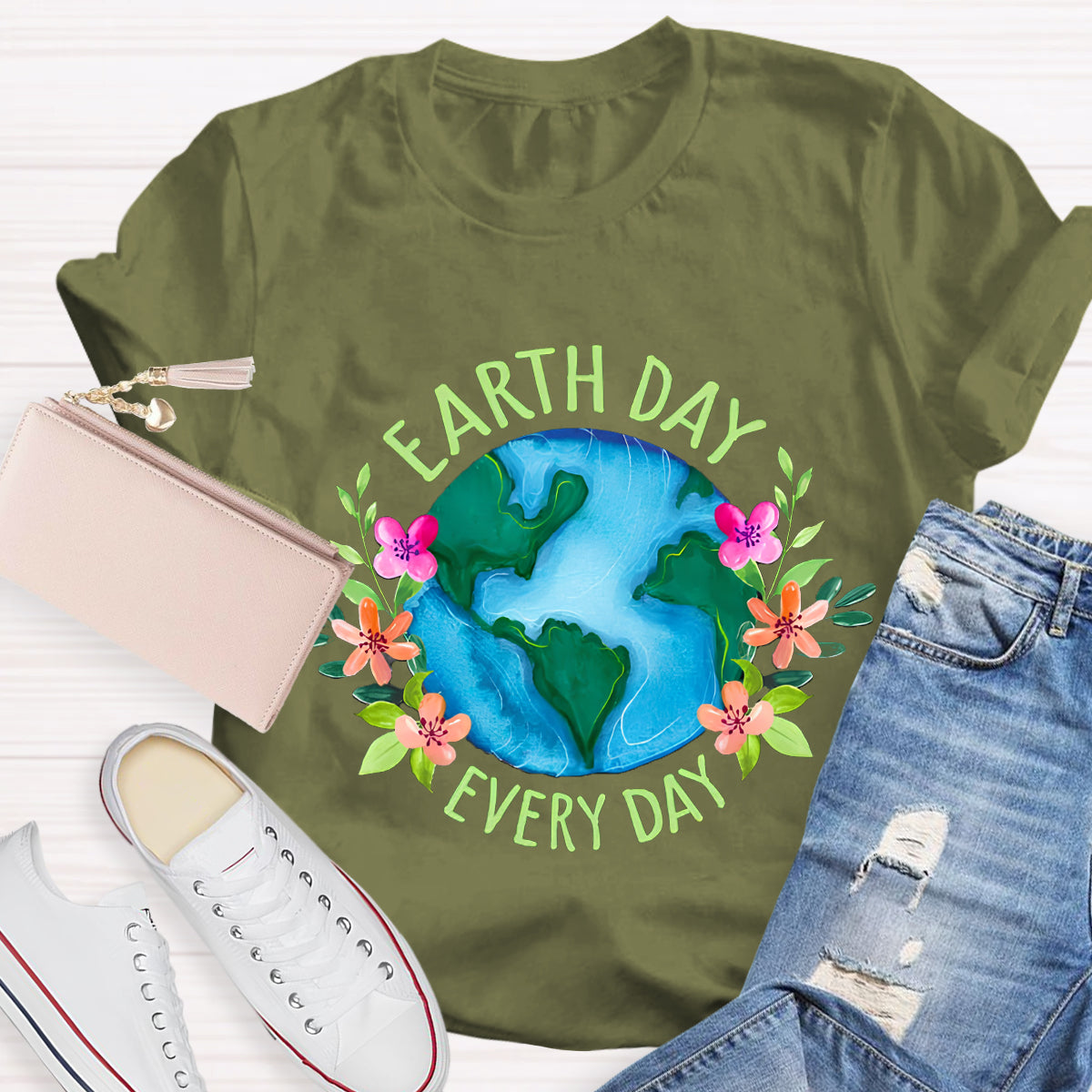 Earth Day Every Day Environmental T-Shirt