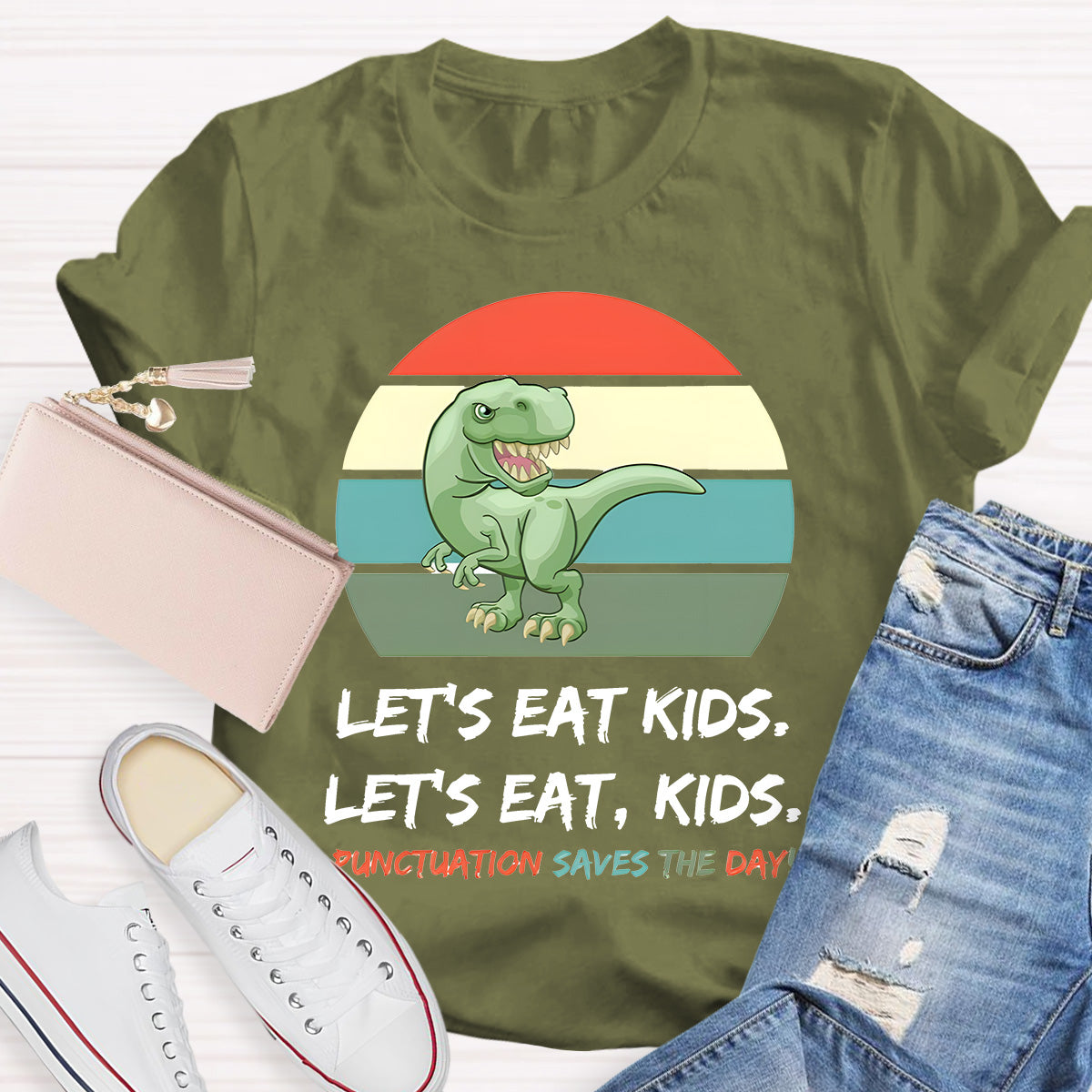 Dinosaur Teacher T-Shirt