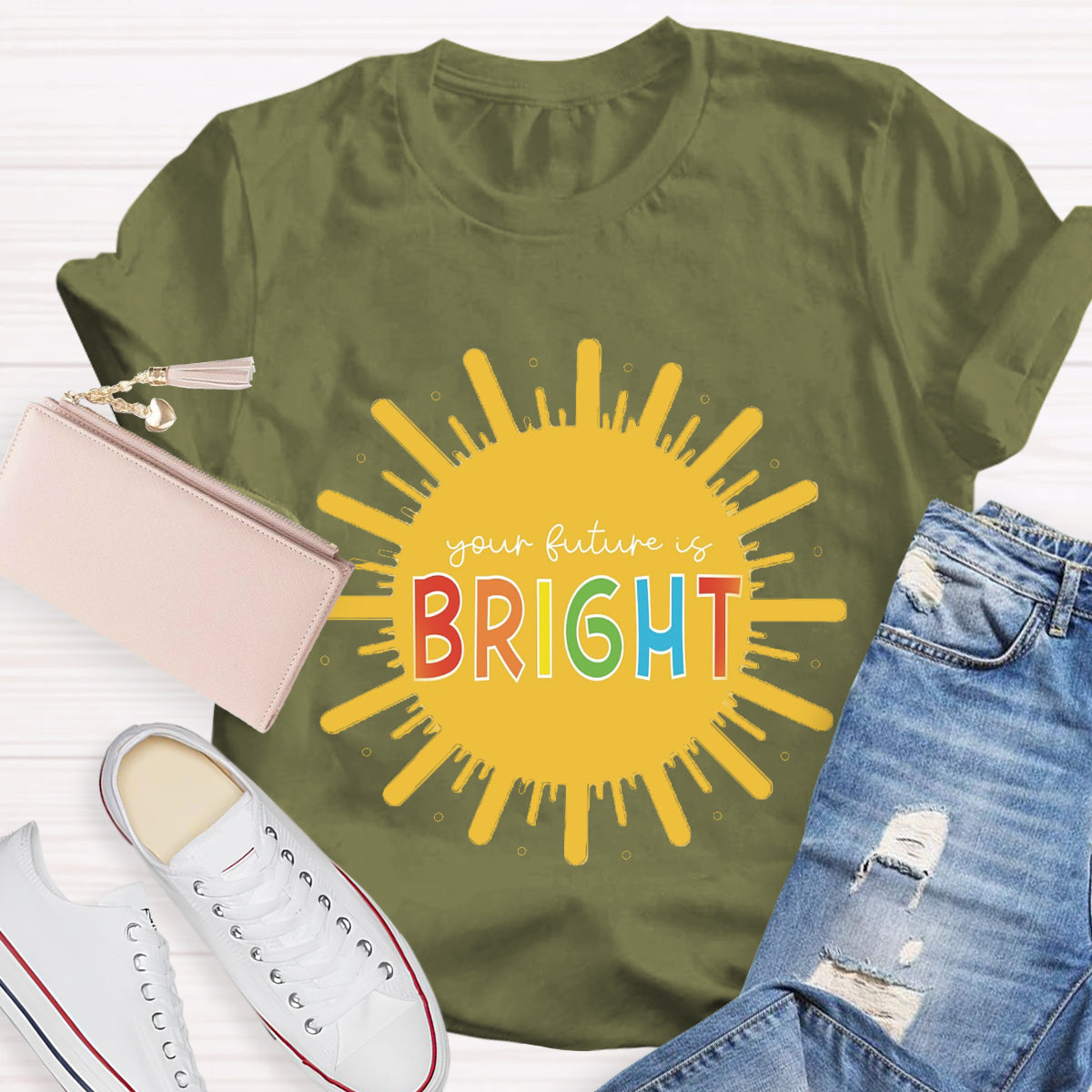 You Future Is Bright Teacher T-Shirt