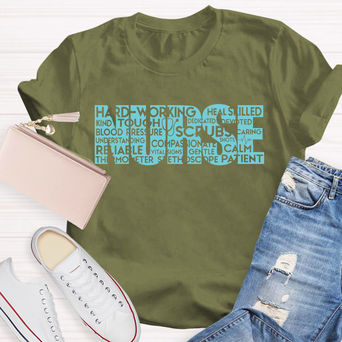 School Nurse Hard Working Patient T-Shirt
