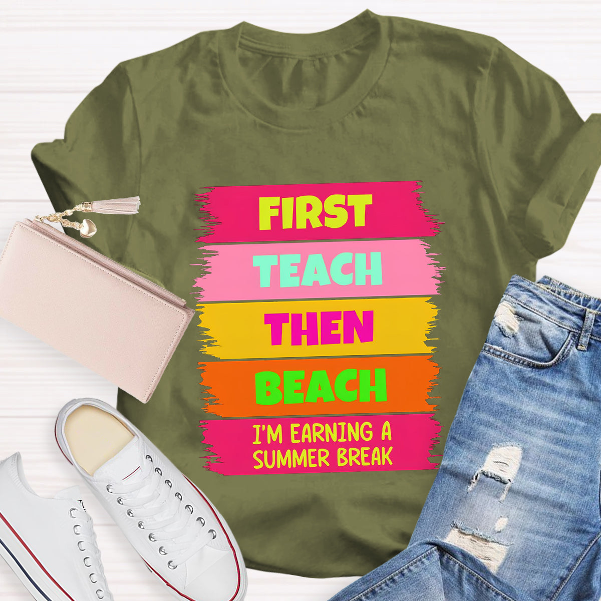 I'm Earning A Summer Break Teacher T-Shirt