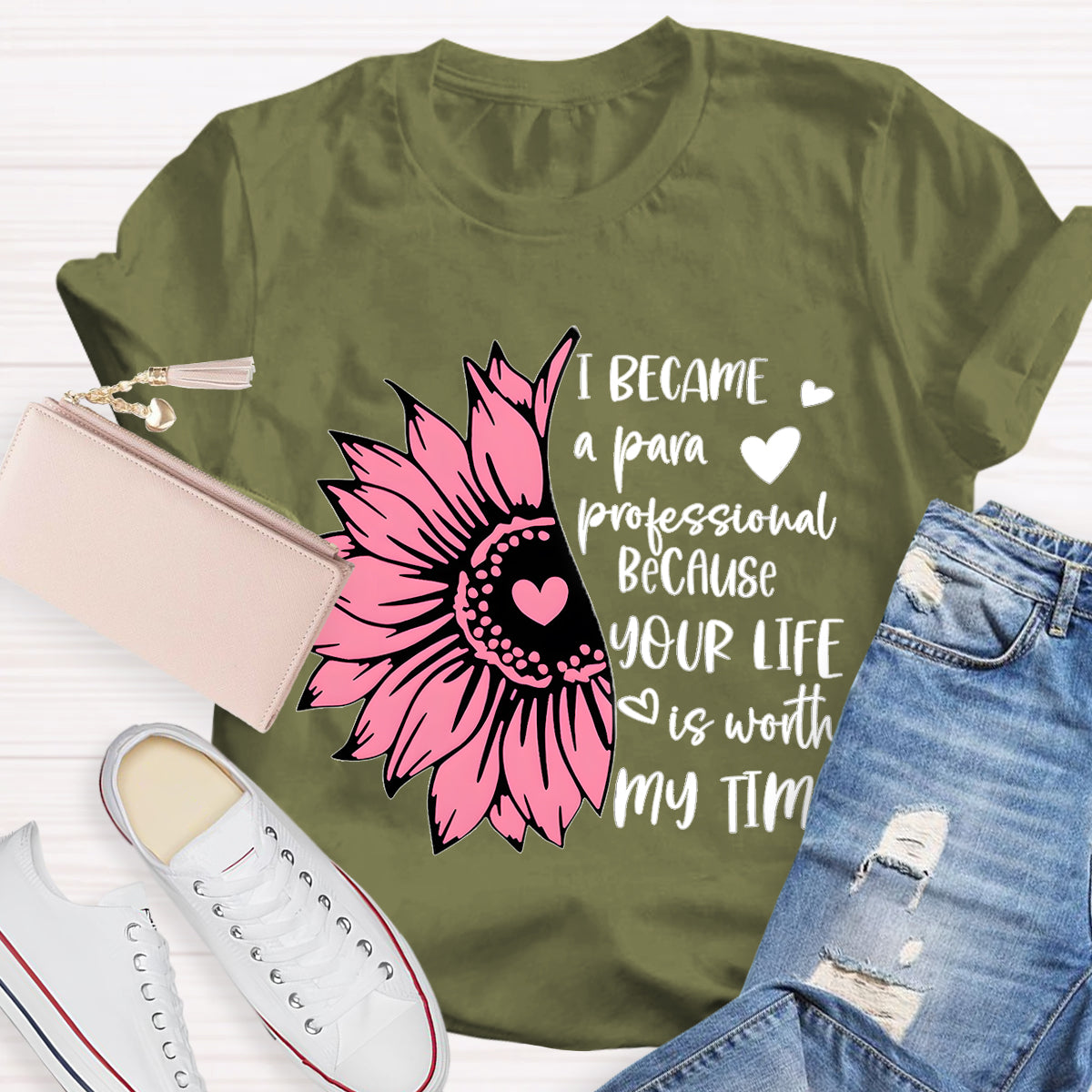 I Became A Para Teacher T-Shirt