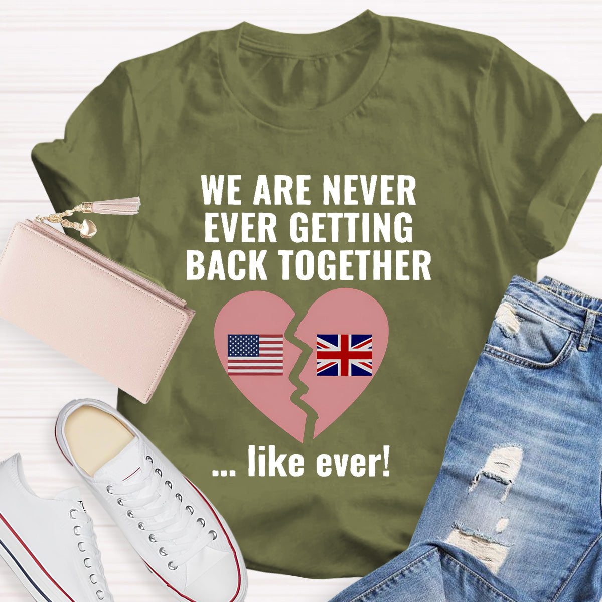 We Are Never Ever Getting Back Together Teacher T-Shirt