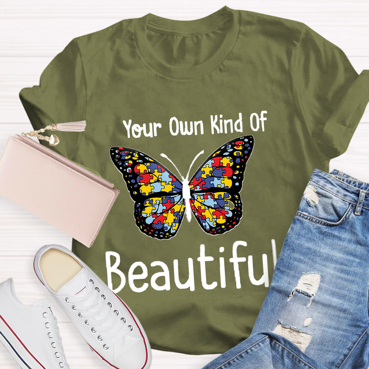 Your Own Kind Of Beautiful Teacher T-Shirt