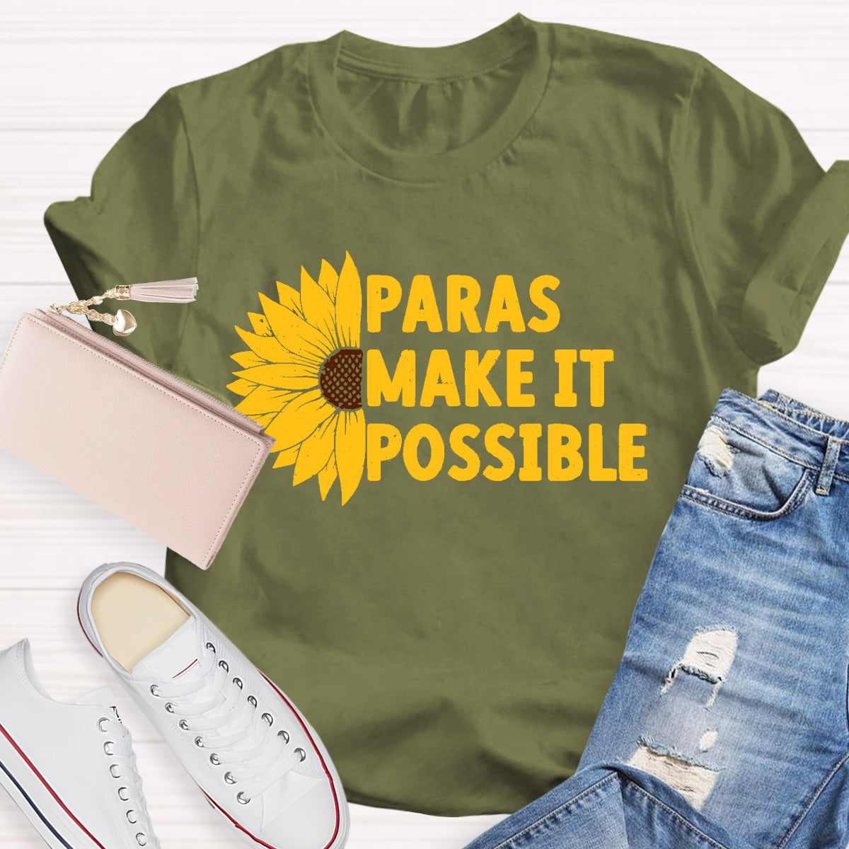 Paras Make It Possible Teacher T-Shirt