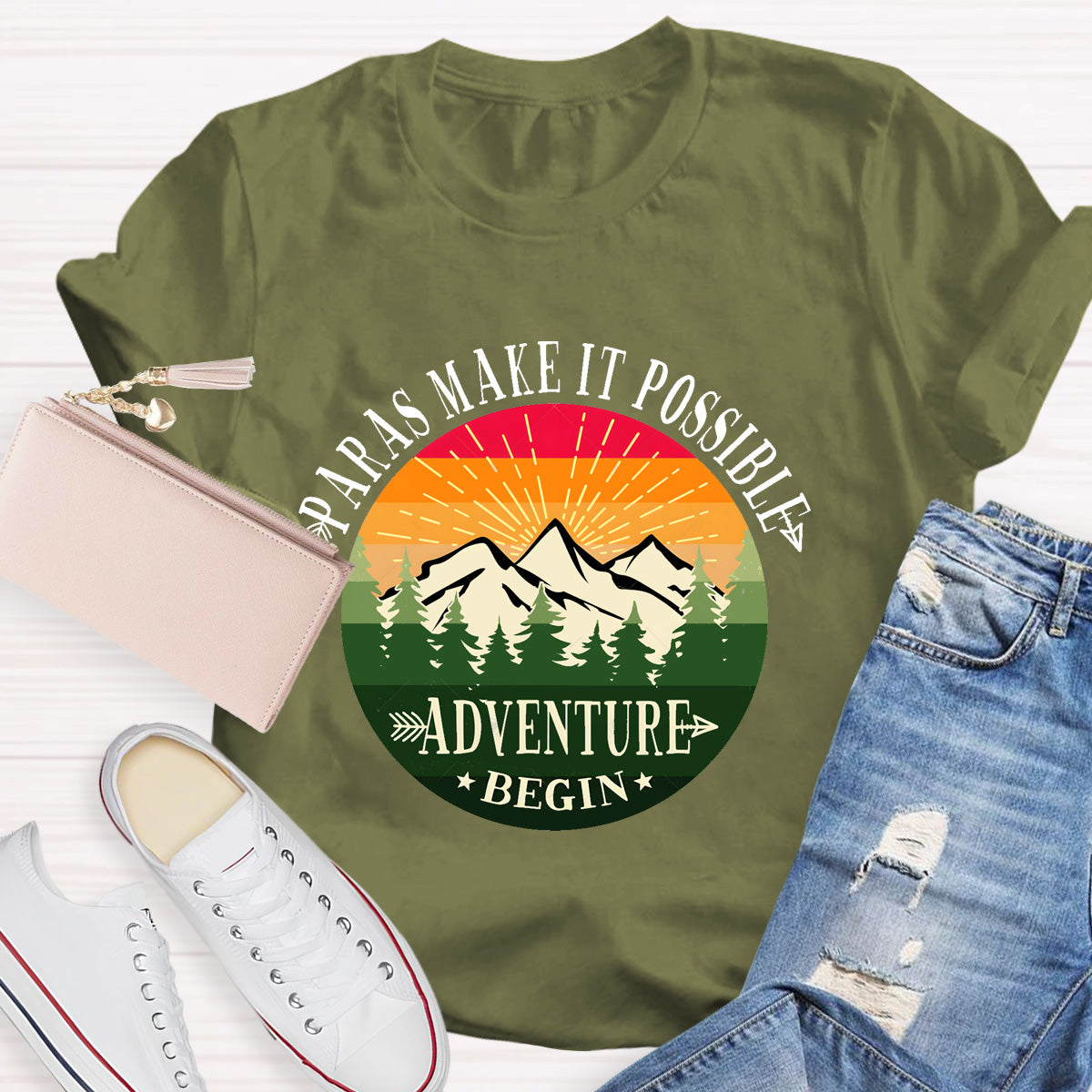 Paras Make It Possible Teacher T-Shirt