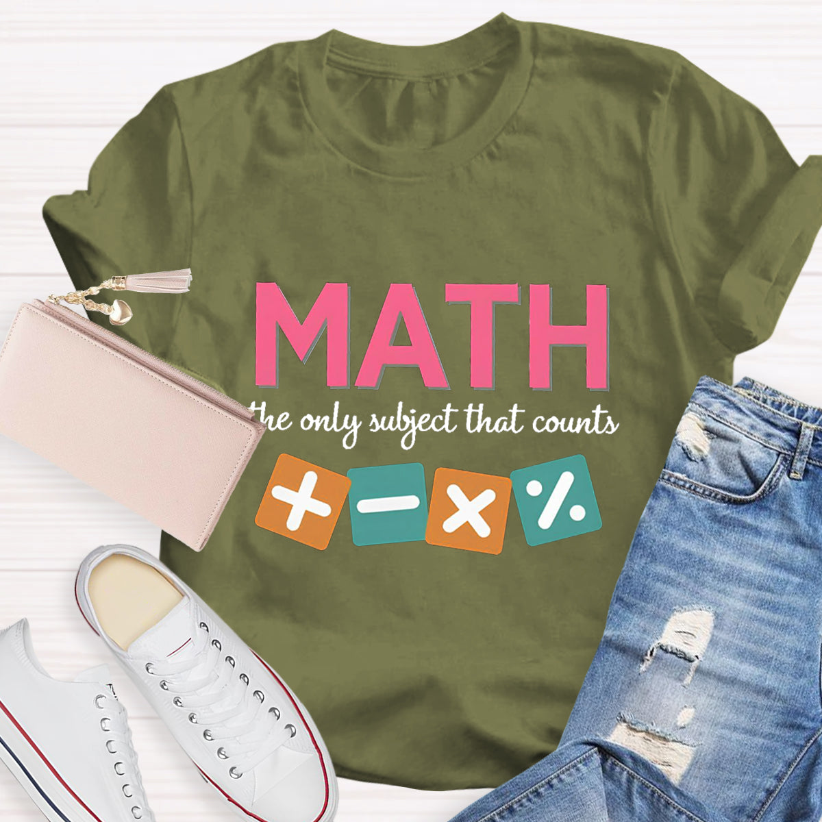 Math The Only Subject That Counts T-Shirt