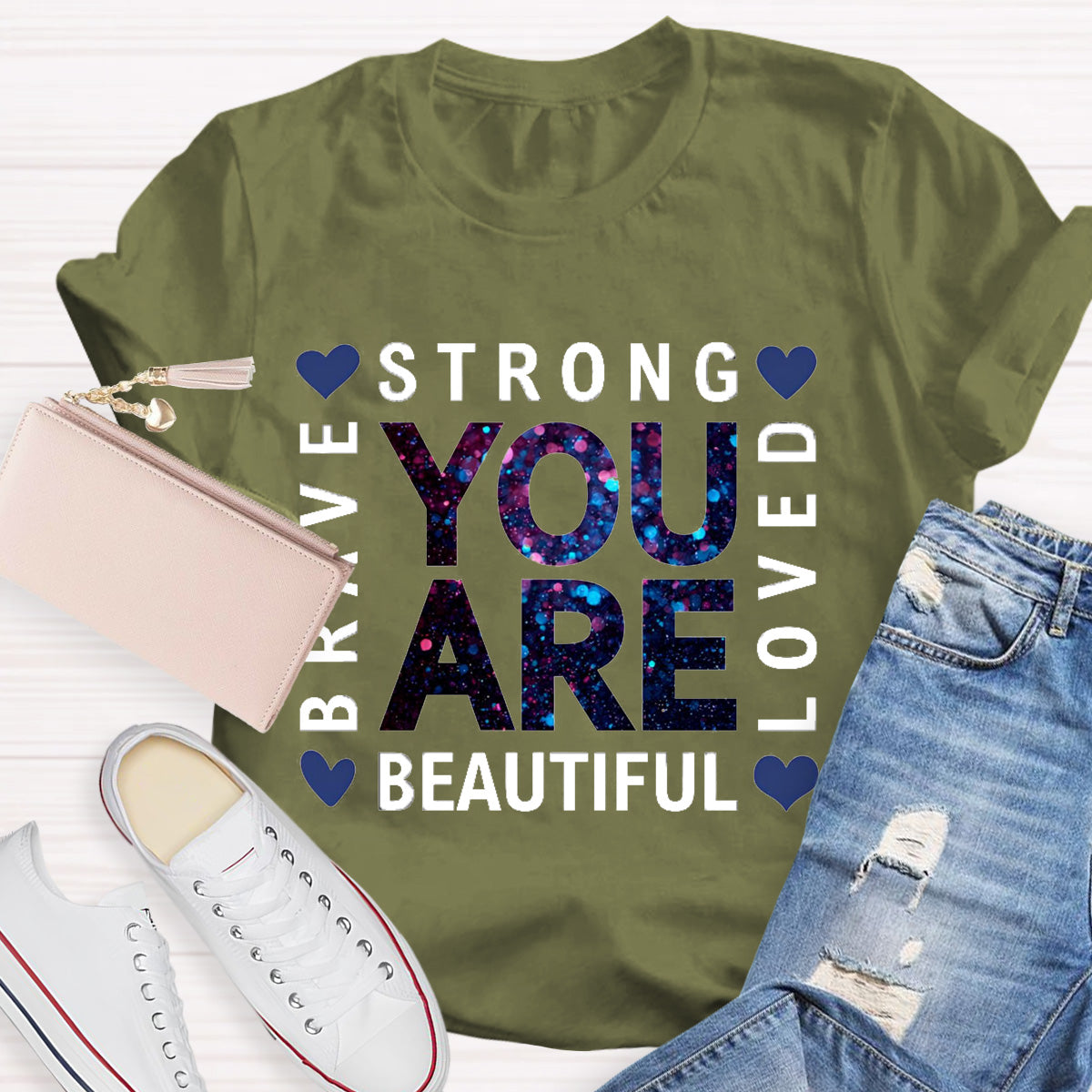 You Are Strong Teacher T-Shirt