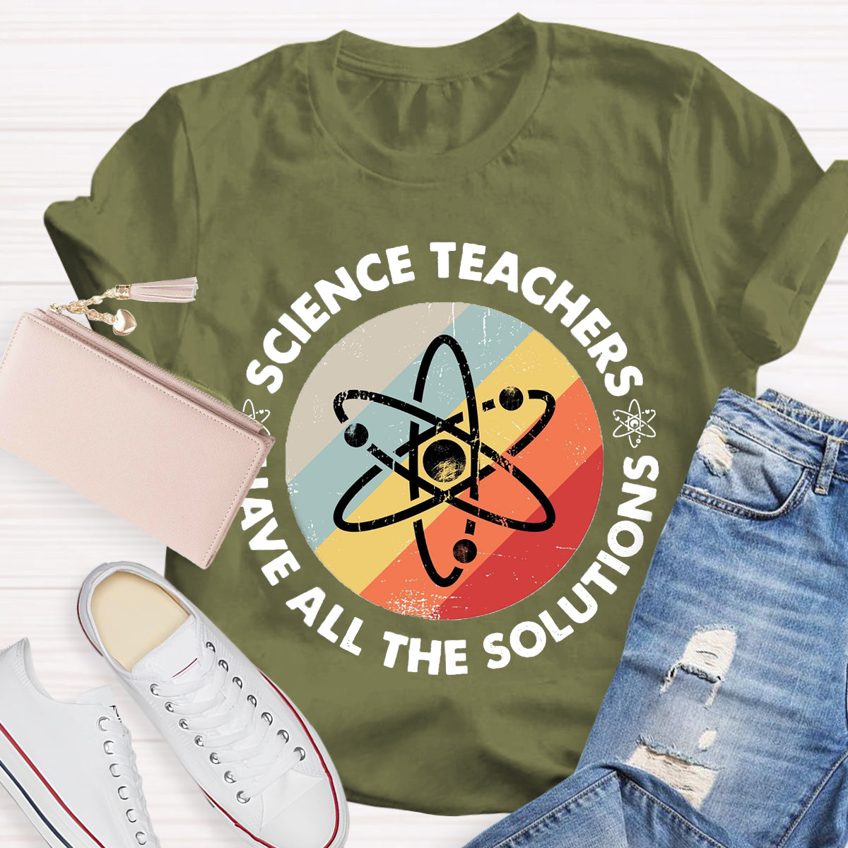 Science Teacher Have All The Solutions T-Shirt
