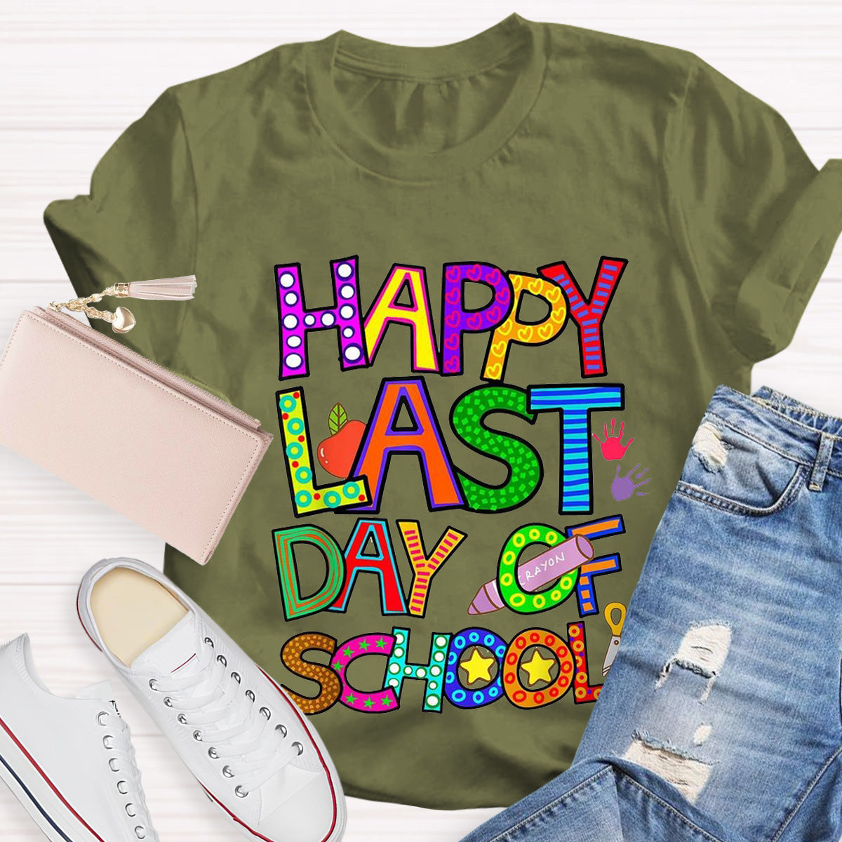 Happy Last Day Of School Teacher T-Shirt