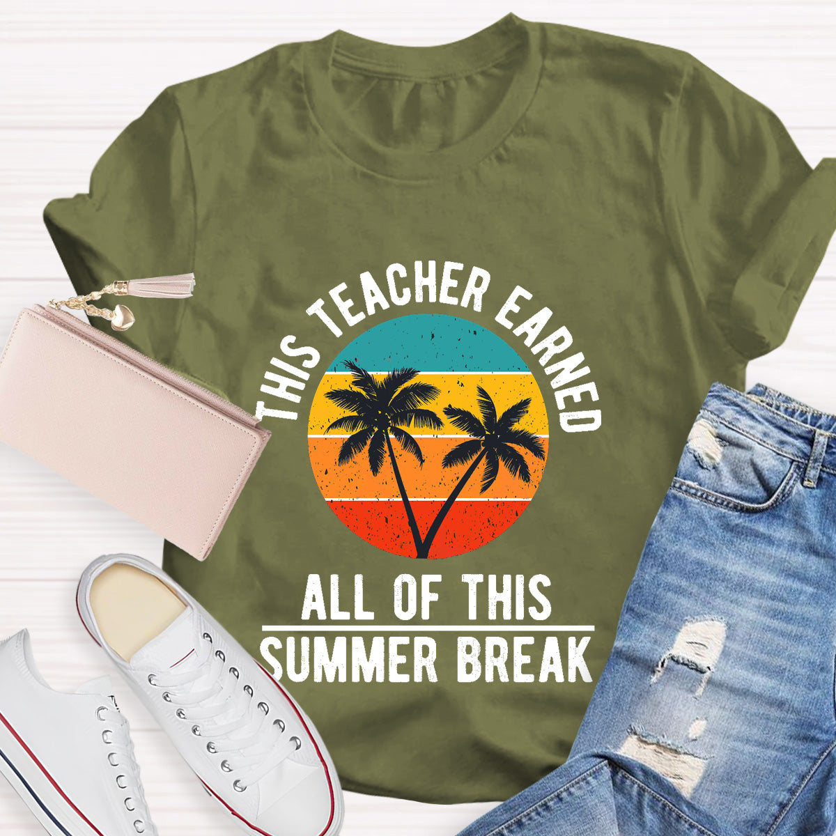 All Of This Summer Break Teacher T-Shirt