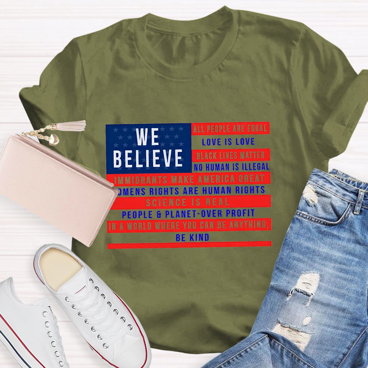 We Believe All People Are Equal T-Shirt