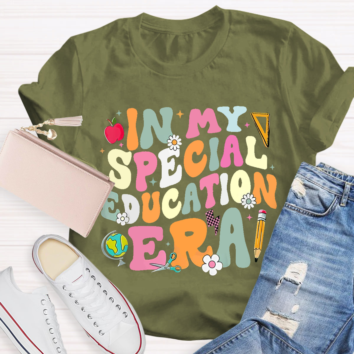 In My Special Education Era Teacher T-Shirt