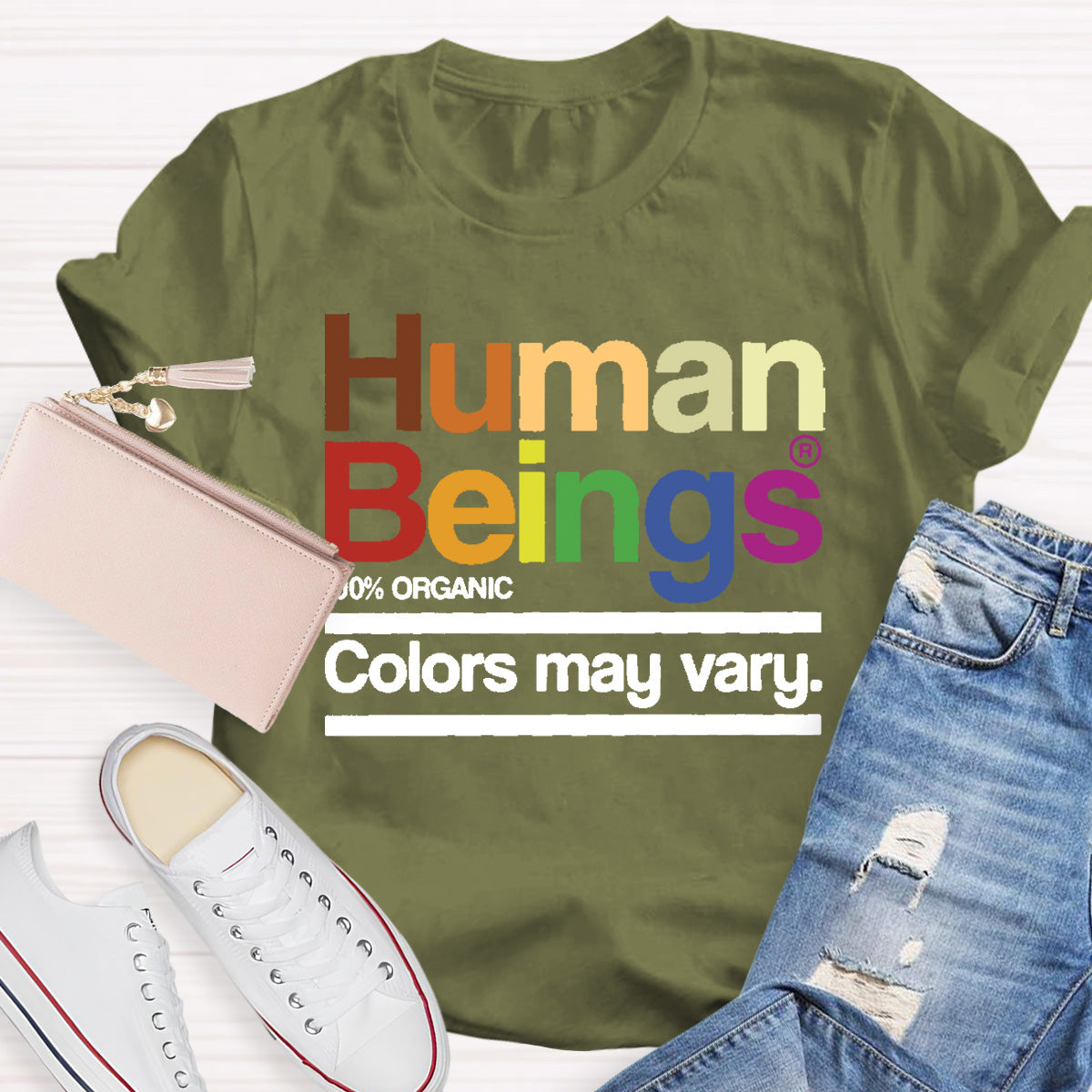 Human Beings Teacher T-Shirt