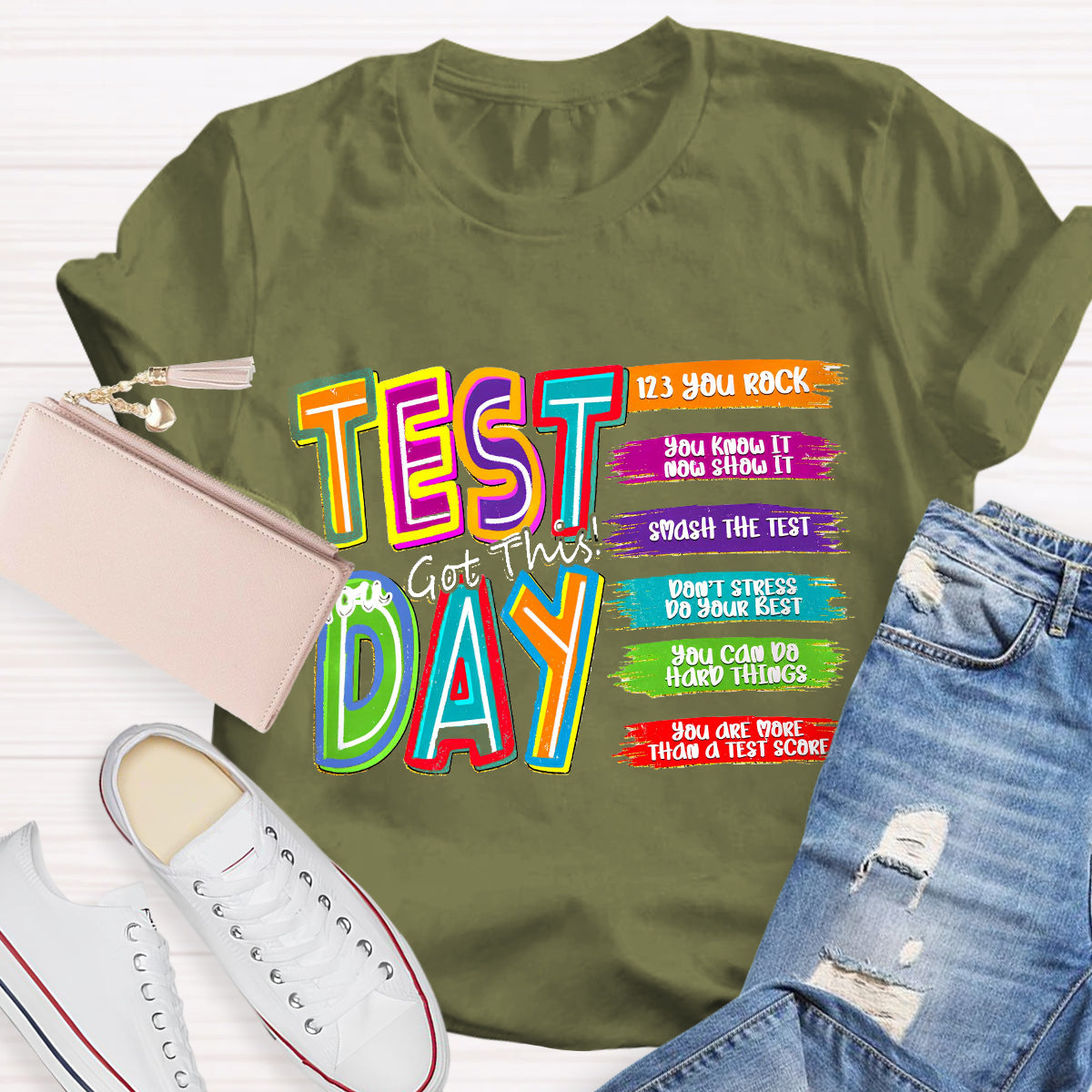 Test Day You Got This You Know It Teacher T-Shirt