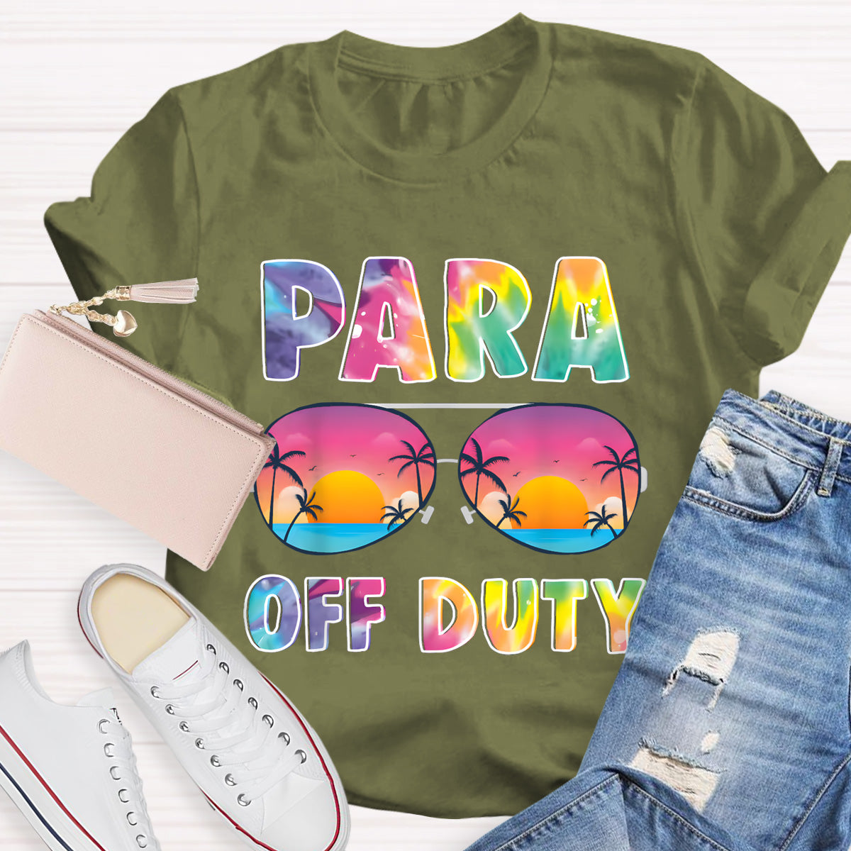 Para Off Duty Teacher T-Shirt
