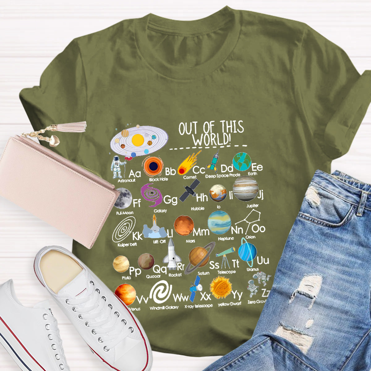 Out Off This World Teacher T-Shirt