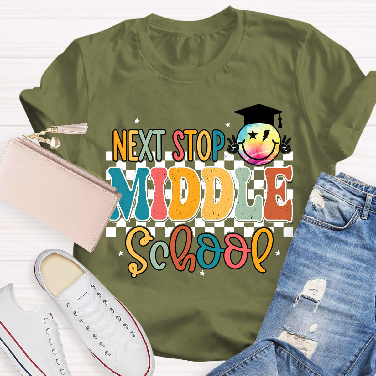 Next Stop Middle School Teacher T-Shirt