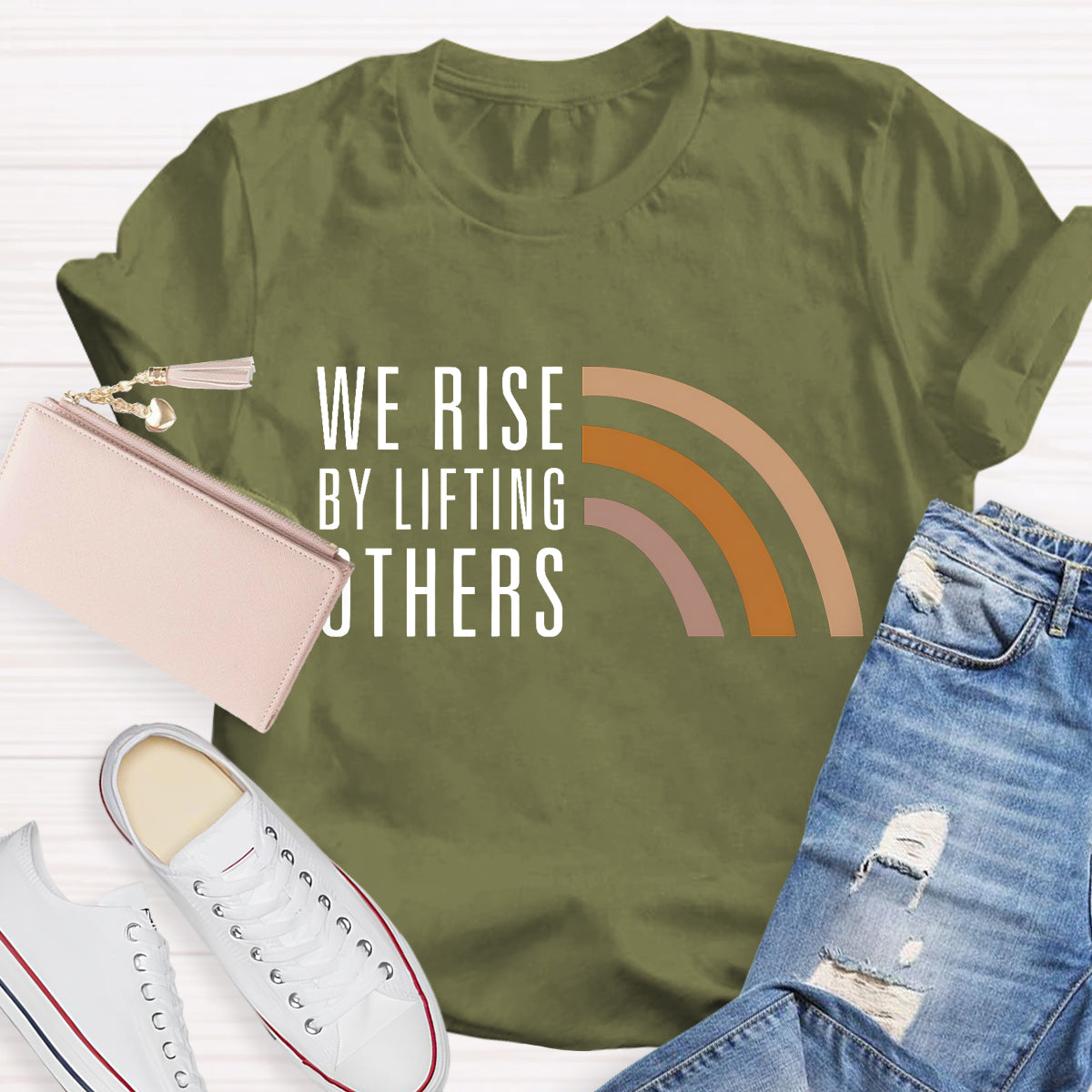 We Rise By Lifting Others T-Shirt