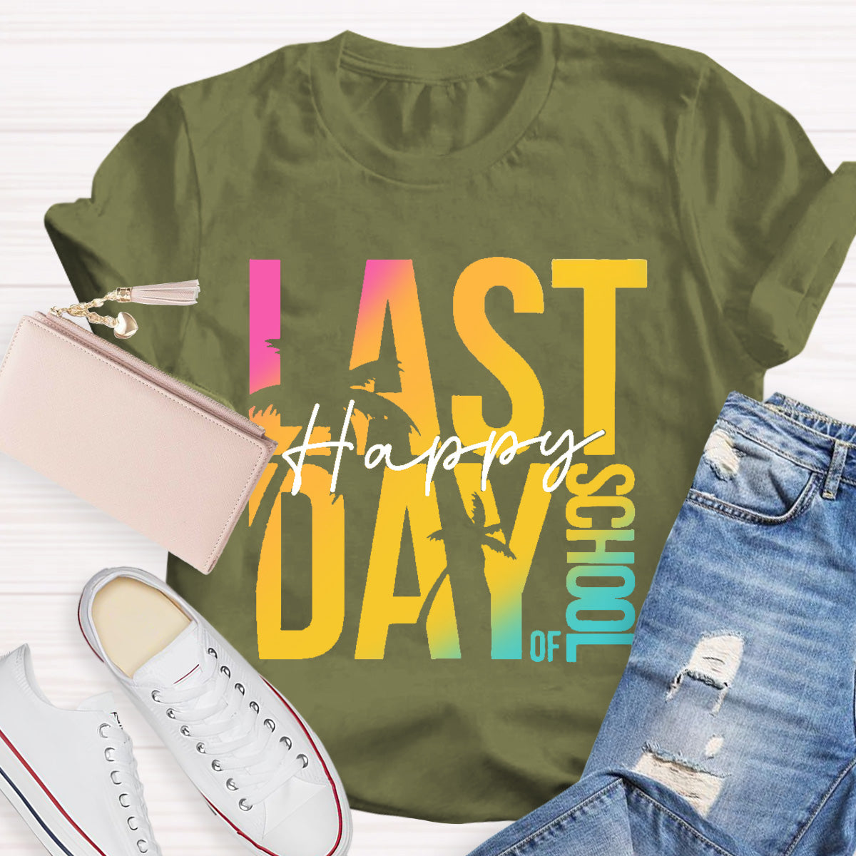 Happy Last day Of School Teacher T-Shirt