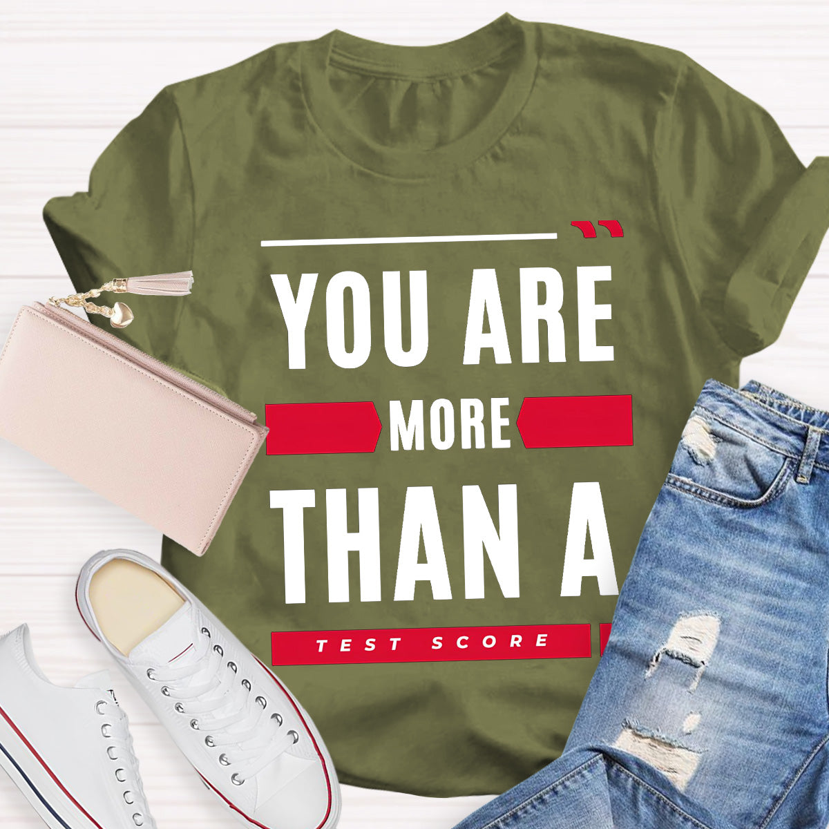 You Are More Than A Text Score Teacher T-Shirt