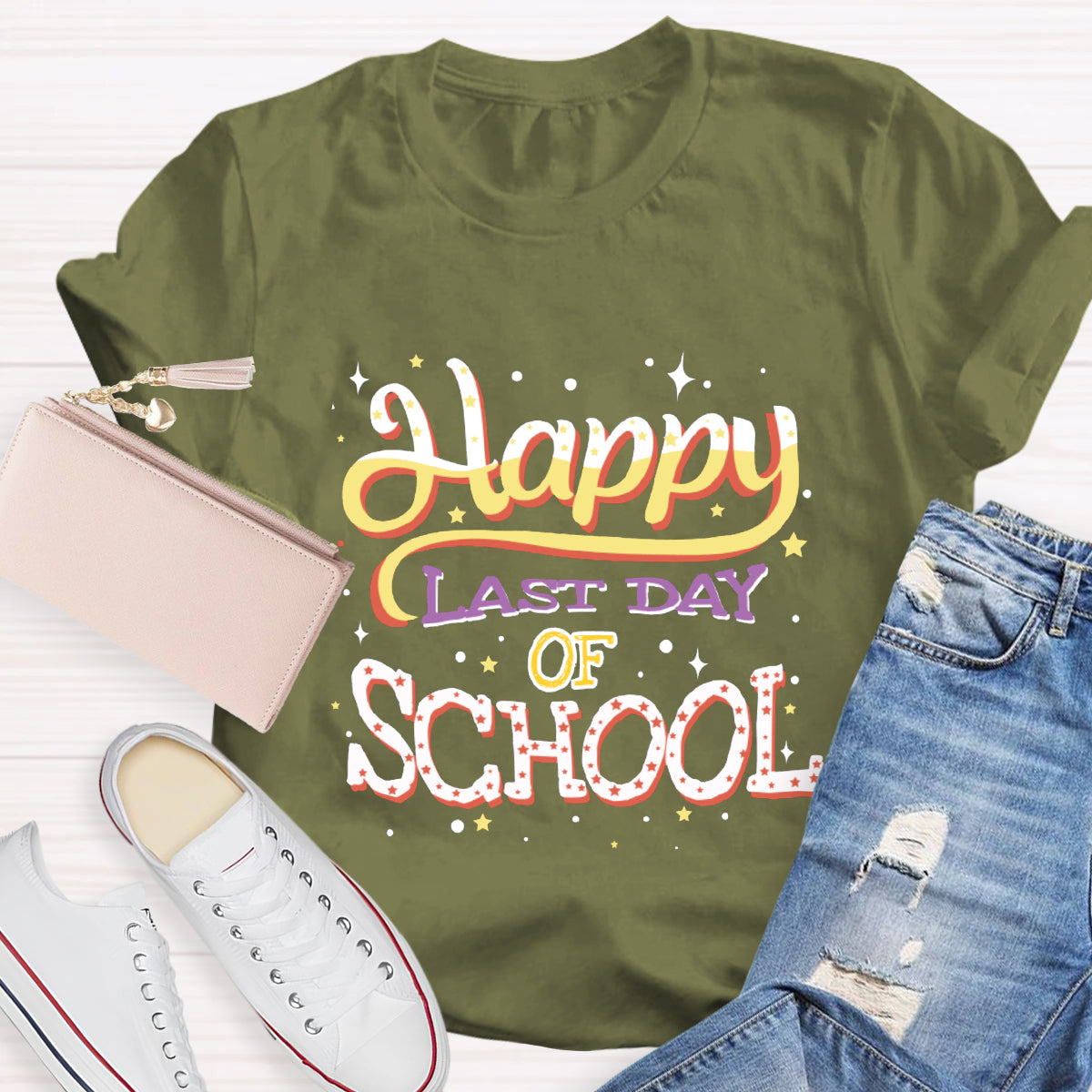 Happy Last Day Of School Teacher T-Shirt