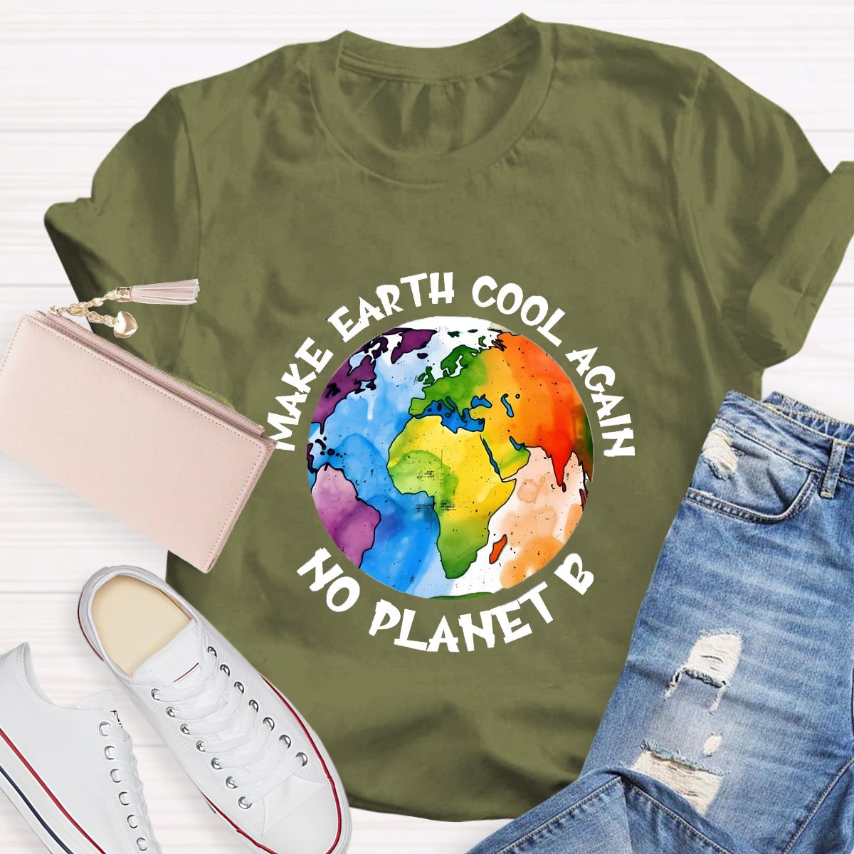 Make Earth Cool Again No Planet B T-Shirt