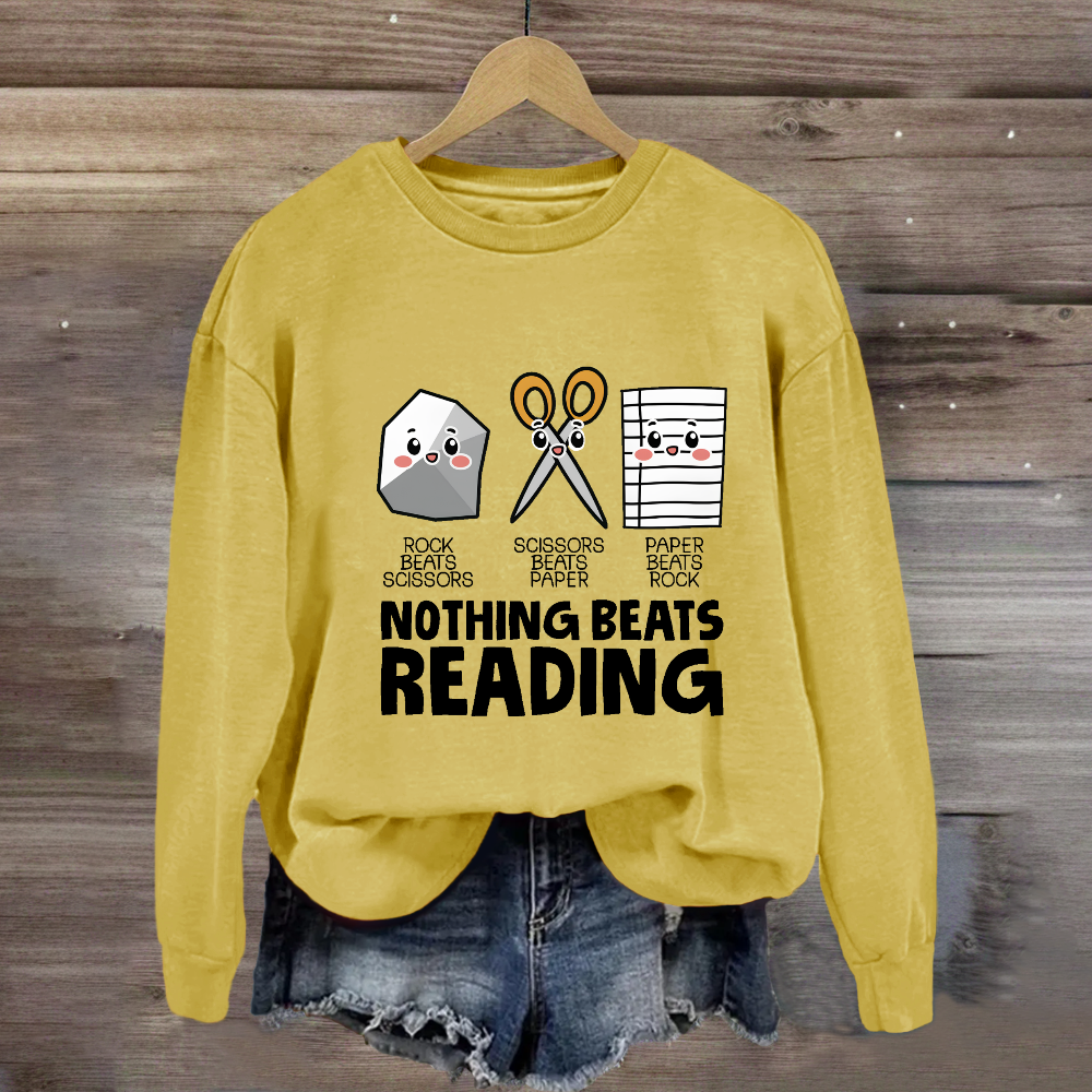 Nothing Beats Reading Sweatshirt