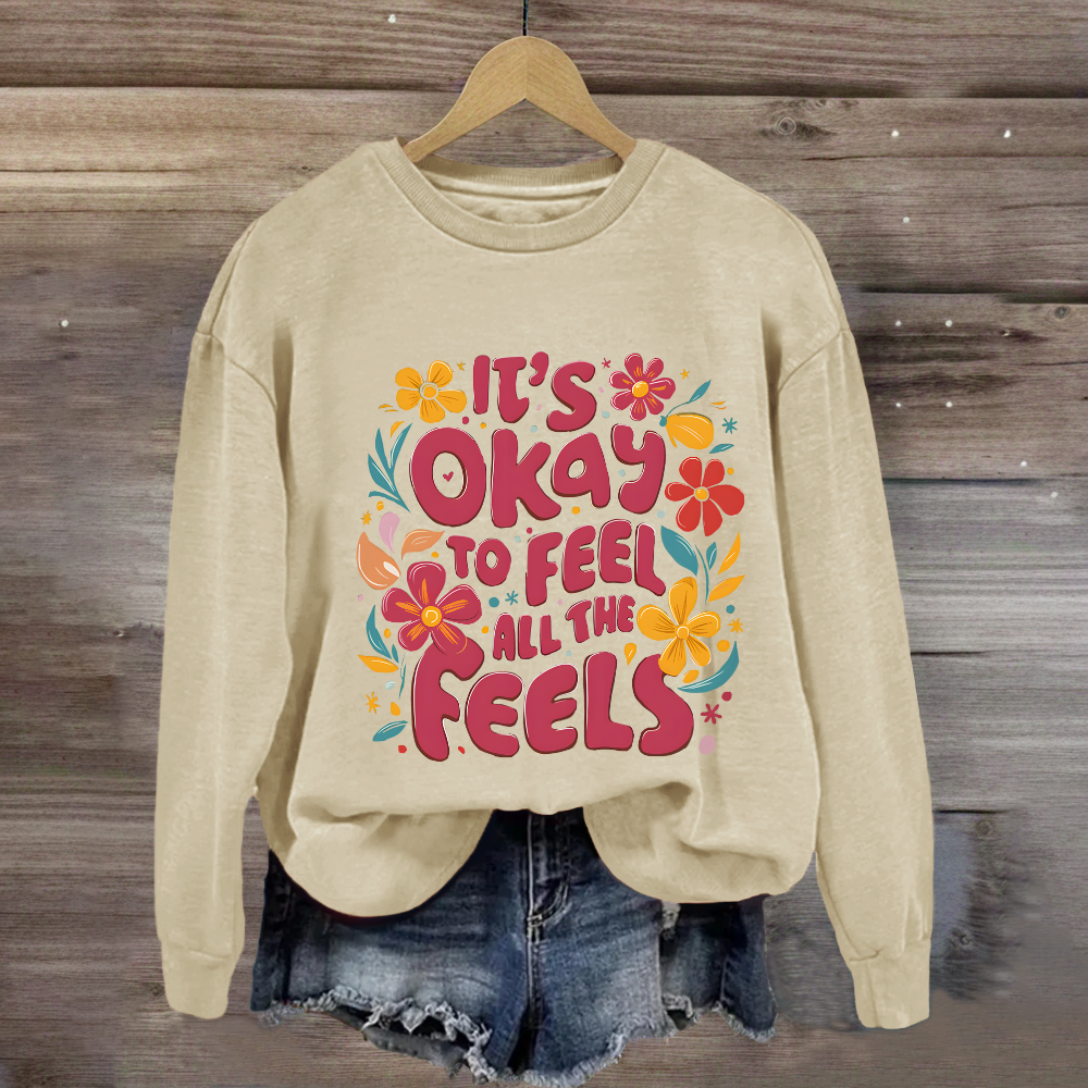 Celebrate Minds of All Kinds Floral Sweatshirt