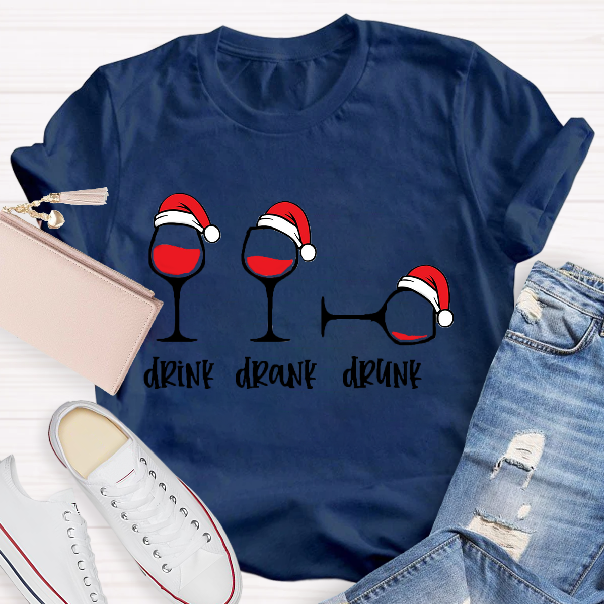 Drink Drank Drunk T-Shirt