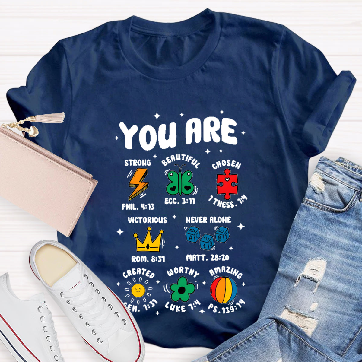 You Are Never Alone Teacher T-Shirt