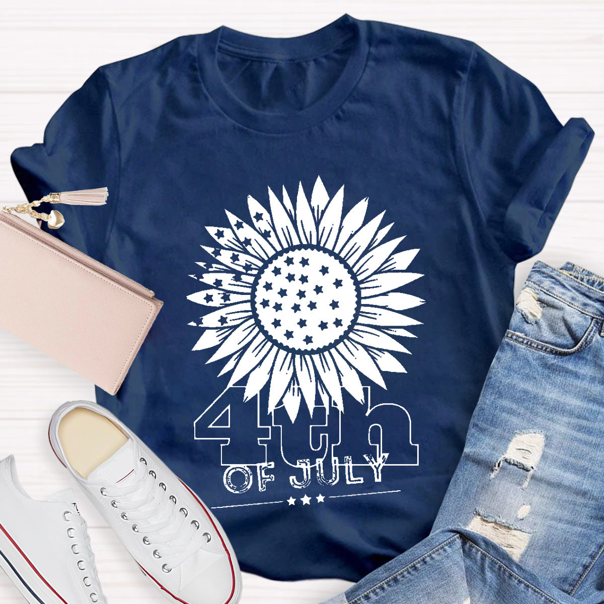 4Th Of July Teacher T-Shirt