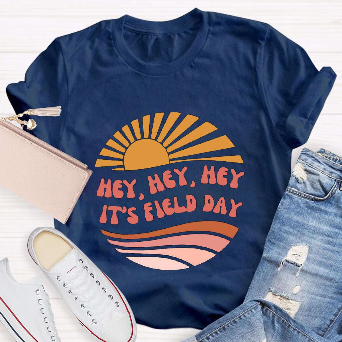 Hey It's Field Day Teacher T-Shirt