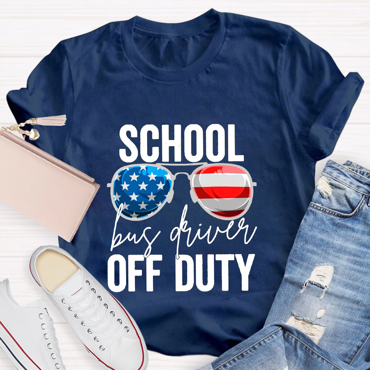 School Bus Driver Off Duty T-Shirt