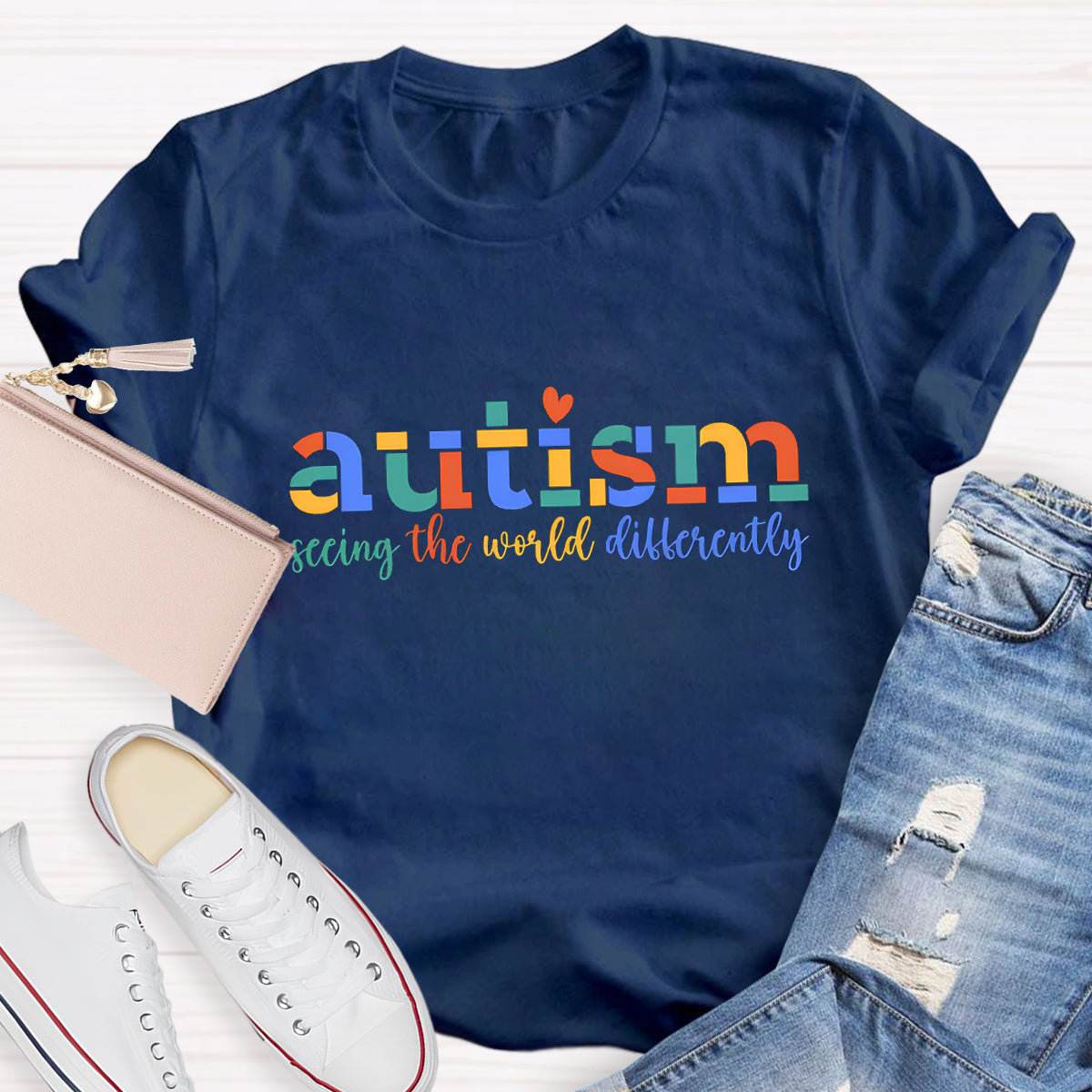 Autism Seeing The World Differently T-Shirt