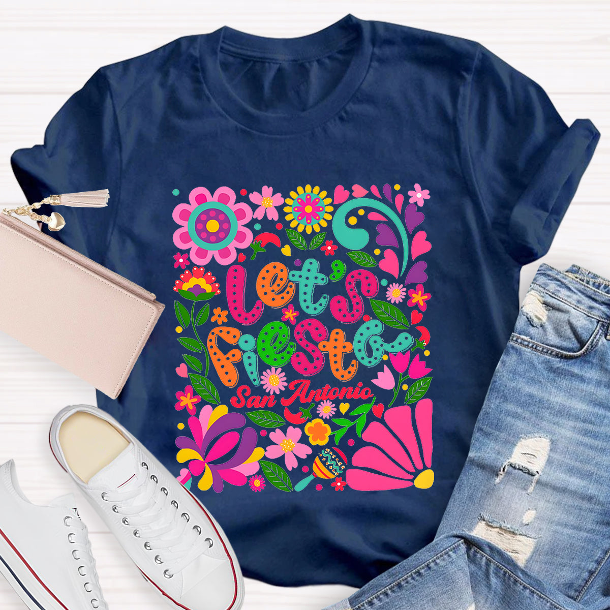 Let's Fiesta Teacher T-Shirt