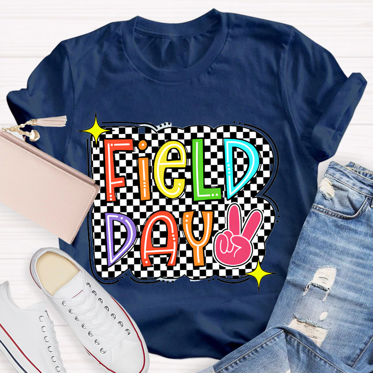 Field Day Star Teacher T-Shirt