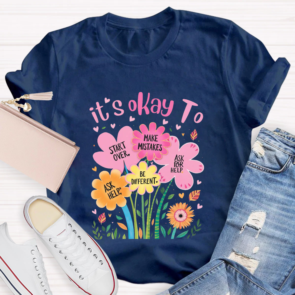 It's Okay To Be Different Teacher T-Shirt