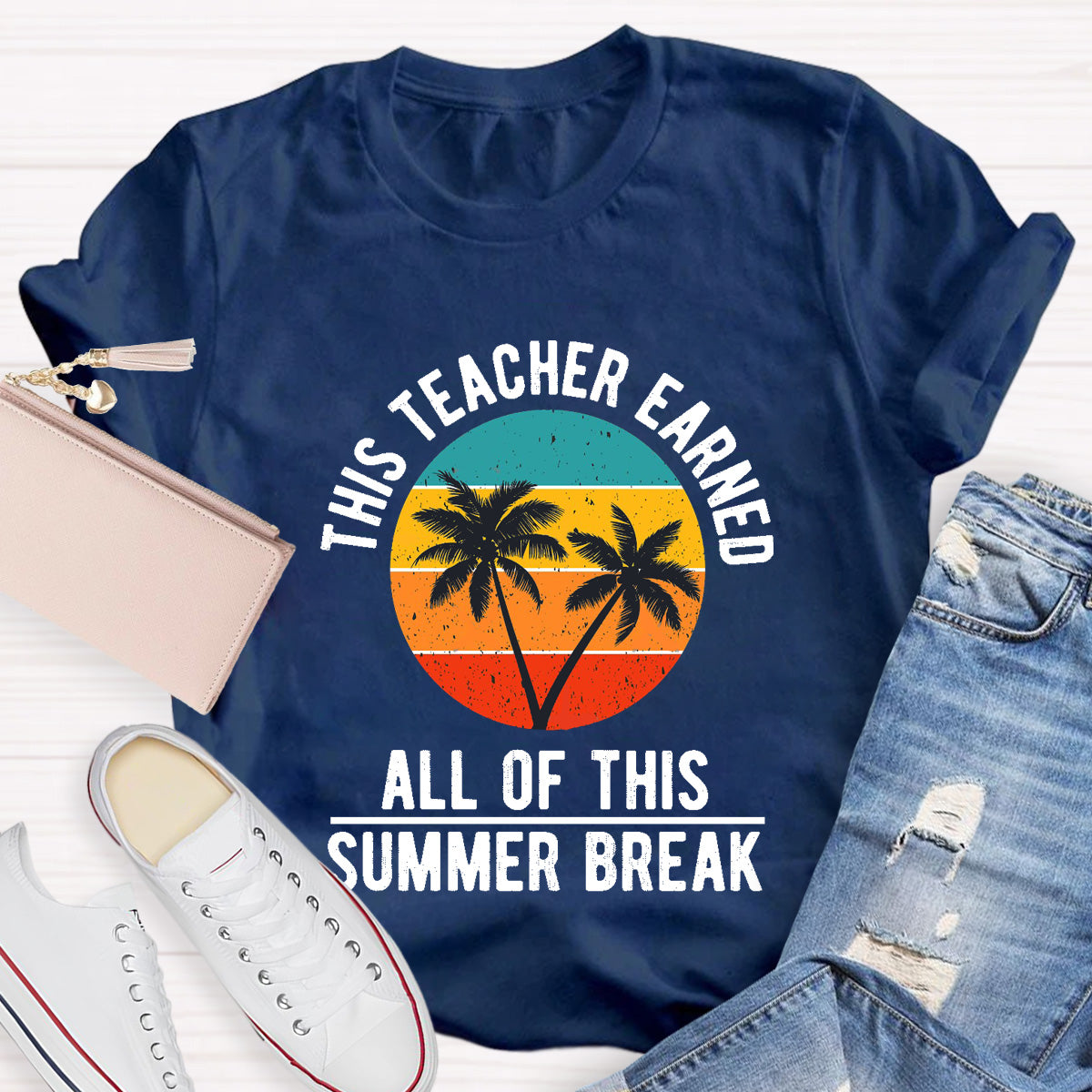 All Of This Summer Break Teacher T-Shirt