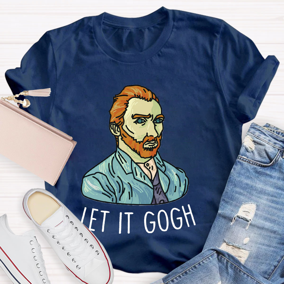 Let It Go Art Teacher T-Shirt