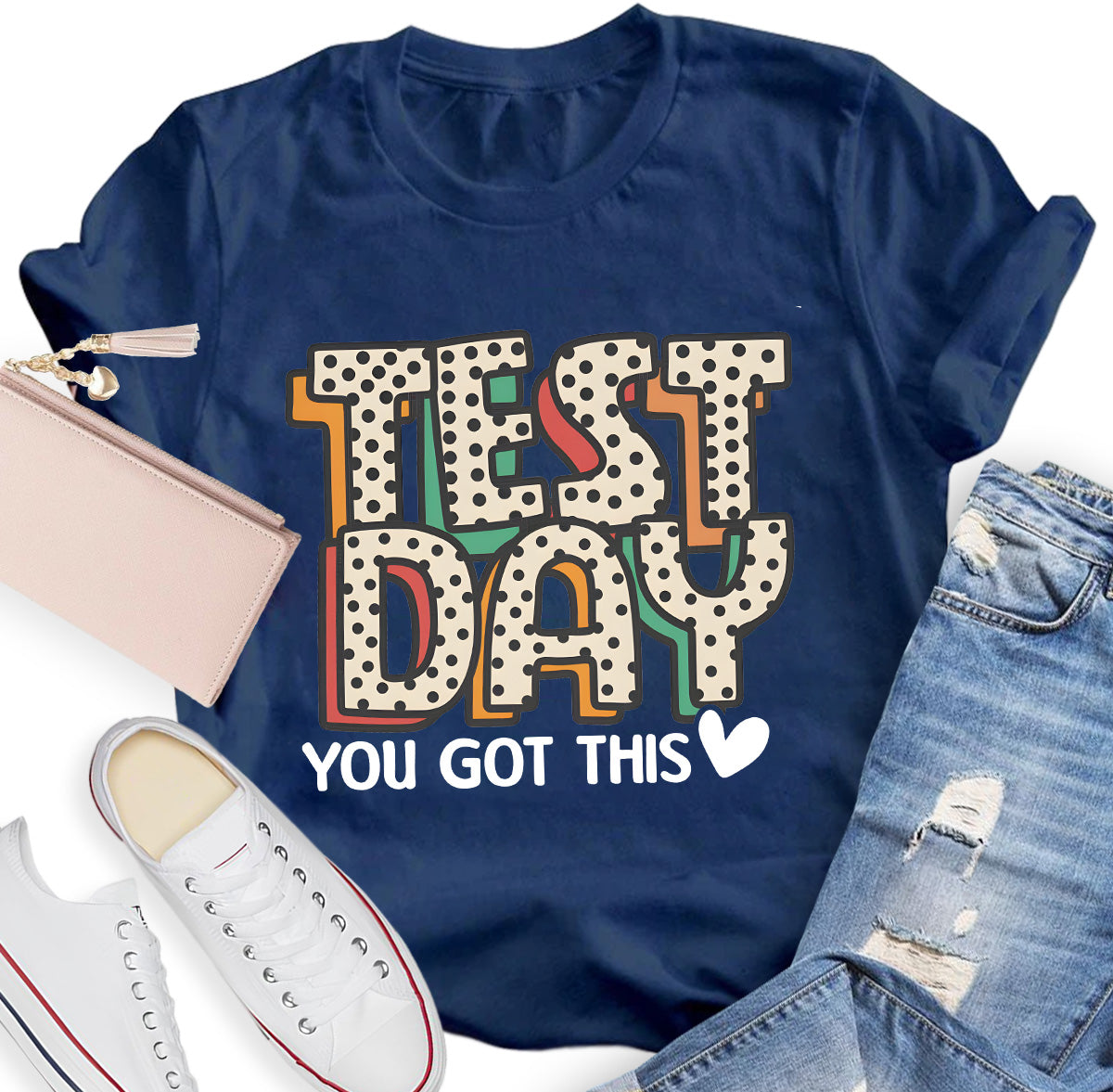 Text Day Teacher T-Shirt