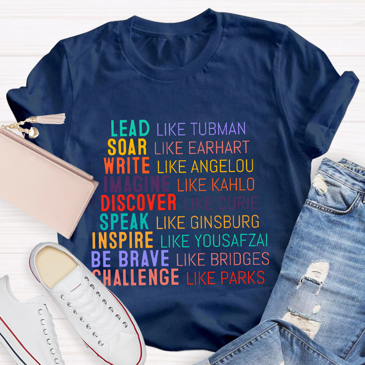 Lead Like Tubman Empowered Women T-Shirt