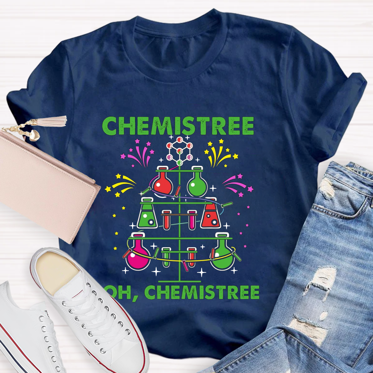 Chemistree Funny Science Teacher T-Shirt