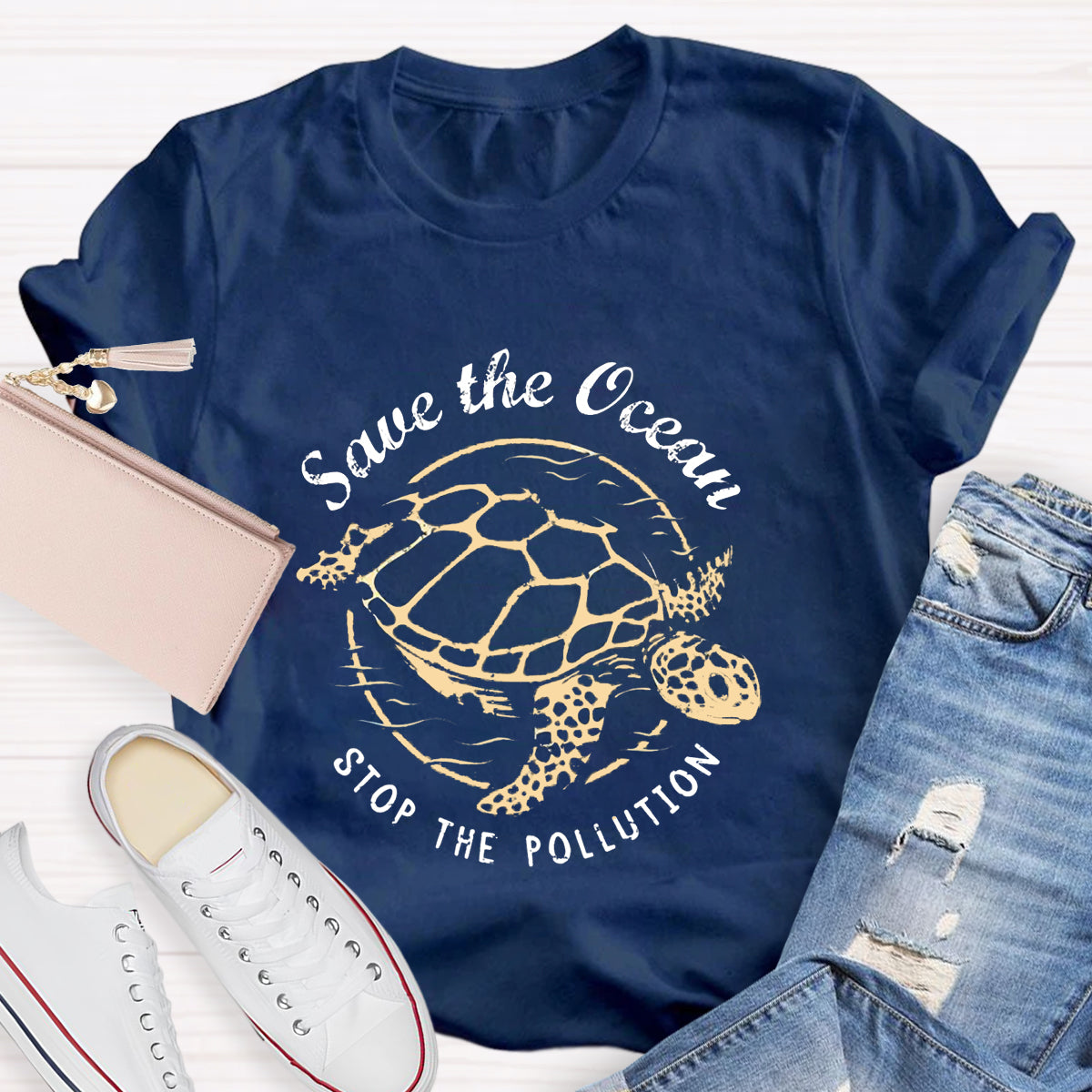 Save The Ocean Stop The Pollution T-Shirt