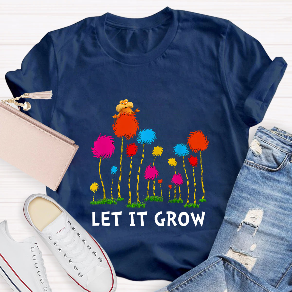 Let It Grow Teacher T-Shirt
