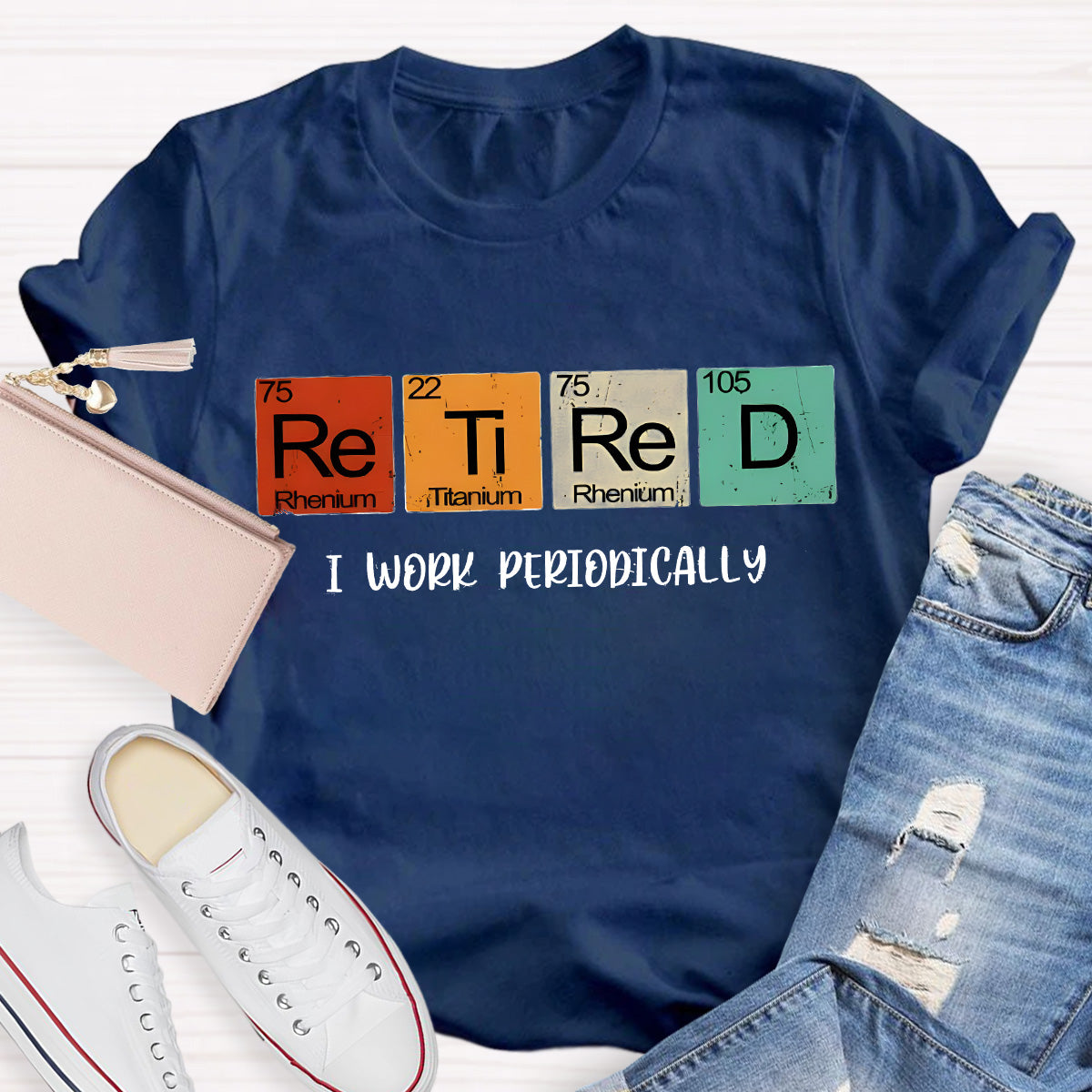 Retired I Work Periodically Teacher T-Shirt